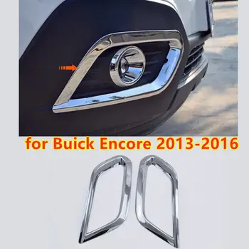 2Pcs ABS Chrome Sprednje Luči za Meglo Lučka za Kritje Trim Dekor za Buick Encore 2013 2014 2015 2016