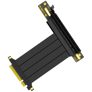 PCIE 8X, Da 16X 90° Koleno USB3.0 Grafične Kartice Podaljšek PCI Express Vrata GPU Dvigalo Kabel Desni Kotni Priključek