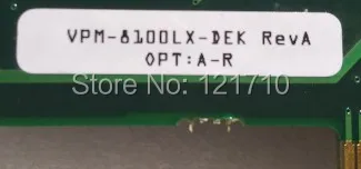 Industrijska oprema odbor cog nex VPM-8100LX-DEK REV A OPT A-R VM33A 203-0130-RD 801CQ-8136-03C 200-0130-4C