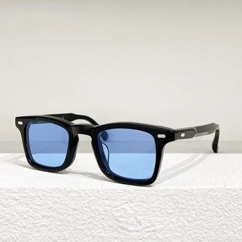 214 Klasične Kvadratnih sončna Očala Zgosti Visoko Kakovostna Sončna Očala Tortoise Black Recept Očala s Polno Embalaža