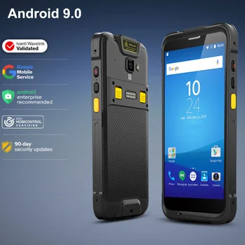 5.5 Palčni Android 9.0 3+32 G Krepak PDA Terminal 1D 2D črtne kode Skener Varno PSAM Industrijski Dlančnik PDA NFC UHF