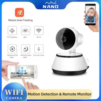 Notranji WIFI Kamera dvosmerni Avdio Smart Baby Kamera Brezžična Video Snemanje Home Security Nadzor, Zaznavanje Gibanja IP Kamere