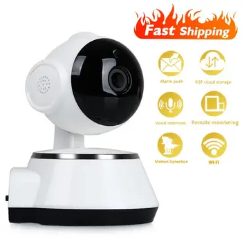 1080P Brezžični Nadzor Wifi IP Kamera Home Security CCTV Kamere IR Nočno Vizijo Samodejno Sledenje Alarm Robot Baby Monitor