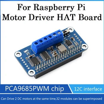 Za Raspberry Pi 4 Model B Motornih Voznik KLOBUK Odbor I2C Vmesnik 2-Way DC Motor na Voljo Za Raspberry Pi Avto
