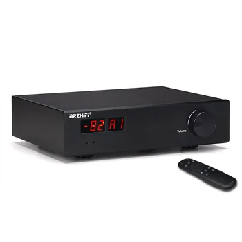 Strokovno 45W Ojačevalec Zvoka Bluetooth Ton Daljinski upravljalnik Moč Stereo Ojačevalniki HD Audio Amp Sistem za Domači Kino
