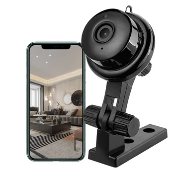 Mini IP Kamero Surveillances Kamere 1080P HD Nočno opazovanje Mikro Video Kamere Home Security Snemalnik Doma Notranjo