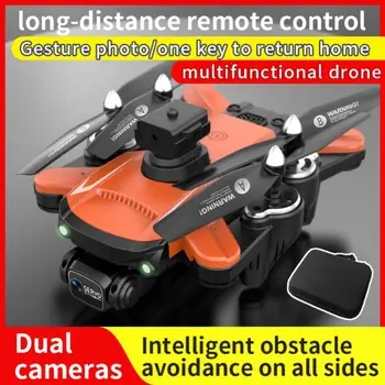 4K HD Kamera, WiFi Brnenje Višina Vzdrževanje Quadcopter RC Dron Štiri-način Omni-directional Ovira, Izogibanje, Zložljivi Letala UAV