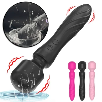 močno Palico Vibrator Big Glave AV Telo Massager G Spot Klitoris Stimulator za Odrasle Sex Igrače za Ženske Ženski Masturbator