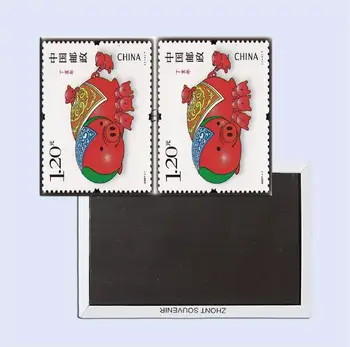 Kitajska prašičev leto Žig Zbirka 26049 Kovinski hladilnik magnet doma dekoracijo spominek darilo