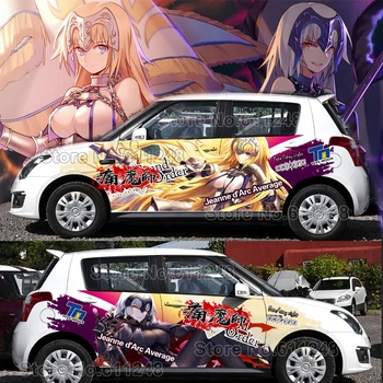 Nepremočljiva Membrana, Japonski Anime Igre Športne Avto Nalepke Racing Stripes Usoda Serije Grafiti Nalepke Nalepke Za Avto