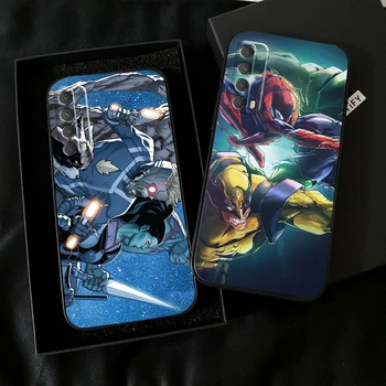 Marvel Modnih Ljudi, Telefon Primeru Za Huawei Honor 7A 7X 8X 8 8C 9 V9 9A 9 9 Lite 9X Lite Funda Nazaj Silikonski Pokrov