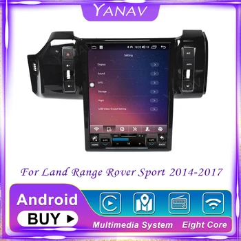 Avto Radio Audio Android 2 Din Za Zemljišča, ki so Range Rover Sport 2014-2017 GPS Navigacija Auto magnetofon Multimedijski MP3 Predvajalnik