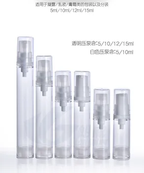 Zmogljivost 12ml 200pcs Duckbill vakuumskih steklenic, vakuumske emulzija točk, stekleničenje, poskusno vgradnjo plastičnih steklenic