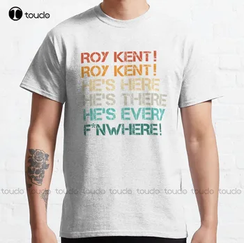 Fuuny Roy Klemen On JE Povsod T-Shirt Roy Klemen Ponudbe Darilo Številka 6 Roy Klemen Ljubitelje Klasičnih T-Shirt Zda Majica Digitalni Tisk
